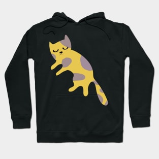 Cute cat childish print. Perfect for t-shirt, apparel, cards, poster, nursery decoration. Vector Illustration Hoodie